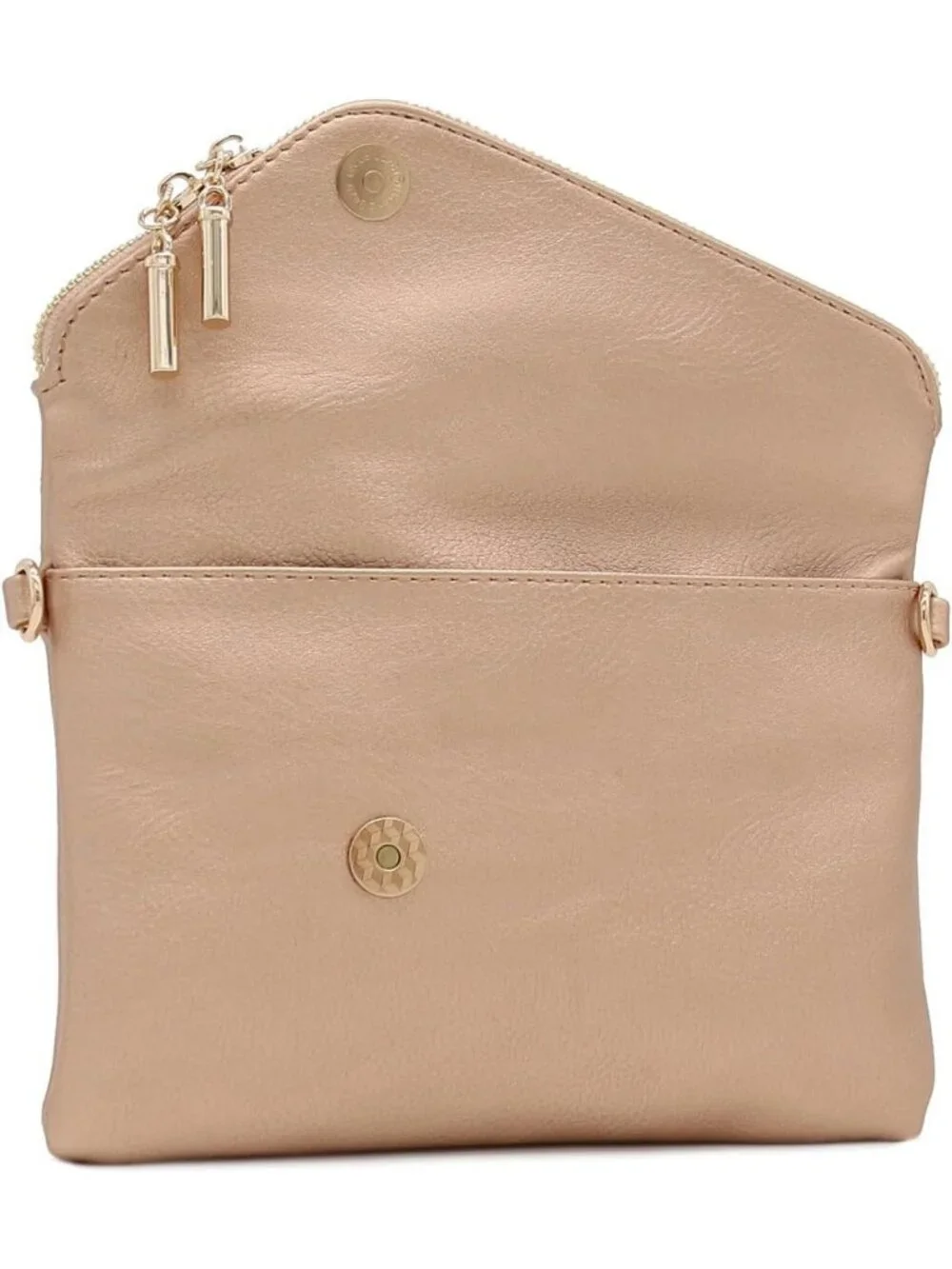 Chic Envelope Wristlet Clutch Crossbody Bag with Chain Strap - Stylish
